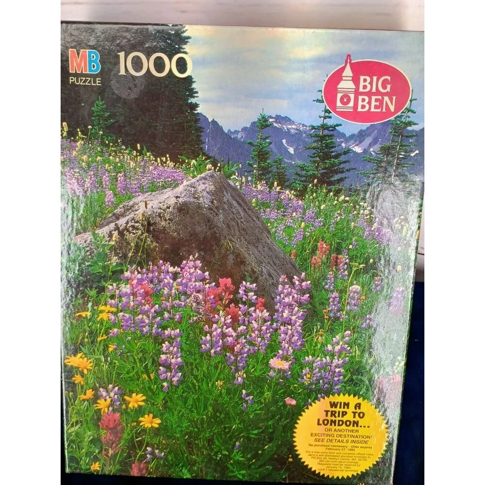 MB Puzzle Big Ben 50th Anniversary 1000 piece‎ NEW Dead Horse Creek, WA